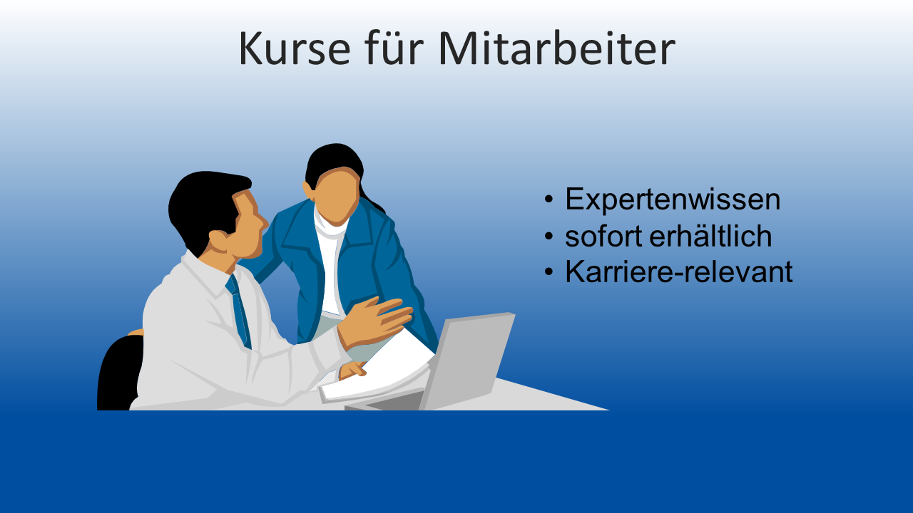 Kurse für Mitarbeiter
